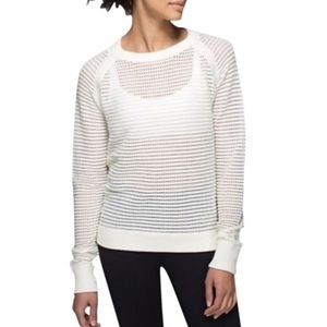 Lululemon Devi Crew Pointelle Sweater